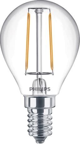 Philips LED-elpære 2W E14