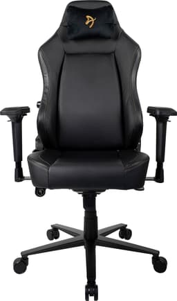 Arozzi Primo PU gaming stol (sort med guldfarvet logo)