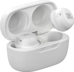 JBL LIVE FREE NC+ helt trådløse in-ear hodetelefoner (hvit)