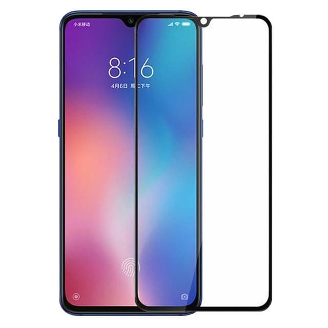 9D Glas skærmbeskytter Xiaomi Mi 9 (6.39")