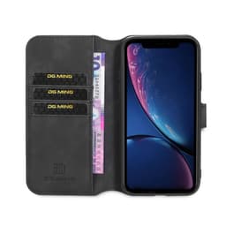 DG-Ming mobil lommebok 3-kort Apple iPhone 12 (6.1 ")  - Svart