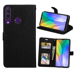 Lommebokdeksel 3-kort Huawei Y6p (MED-LX9)  - Svart