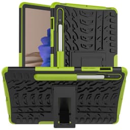 Stødbestandigt cover med stativ Samsung Galaxy Tab S7  - grøn