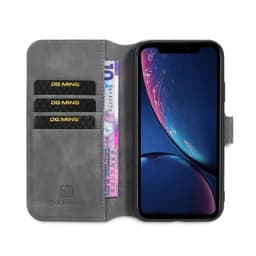 DG-Ming mobilplånbok 3-kort Apple iPhone 12 (6.1")  - Grå