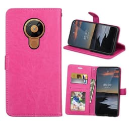 Lompakkokotelo 3-korttinen Nokia 5.3  - pinkki
