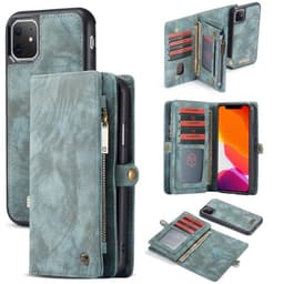 CaseMe Lompakkokotelo 11-kortti Apple iPhone 12 (6.1")  - sininen