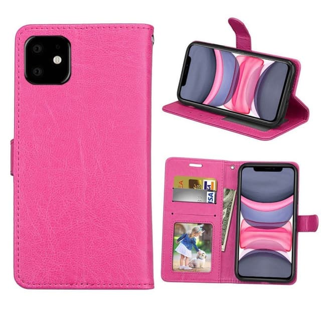 Mobilplånbok 3-kort Apple iPhone 12 mini (5.4")  - Rosa