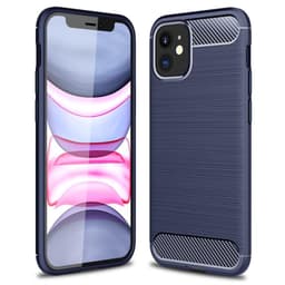 Borstat silikon skal Apple iPhone 12 mini (5.4")  - Blå