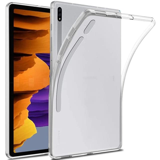 Silikone cover gennemsigtig Samsung Galaxy Tab S7