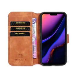 DG-Ming Wallet 3-kort Apple iPhone 12 Pro Max (6.7")  - brun