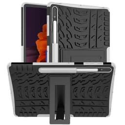 Stødbestandigt cover med stativ Samsung Galaxy Tab S7 Plus  - hvid