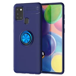 Slim Ring Deksel Samsung Galaxy A21s (SM-A217F)  - Blå