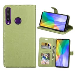 Lompakkokotelo 3-kortti Huawei Y6p (MED-LX9)  - vihreä