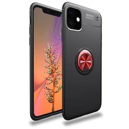 Slim Ring Case Apple iPhone 12 mini (5.4")  - Svart/Röd
