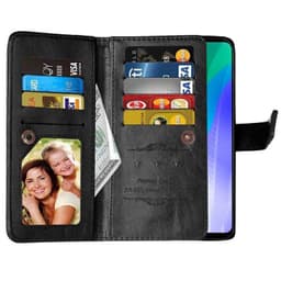 Dual-flip Flexi 9-kort Huawei Y6p (MED-LX9)  - Svart