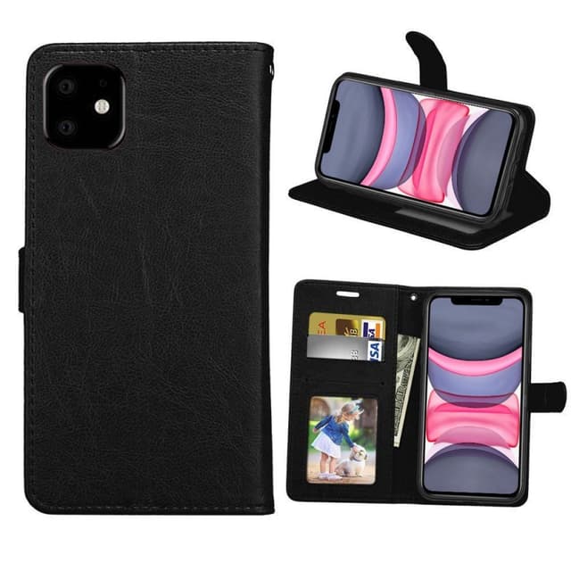 Lompakkokotelo 3-kortti Apple iPhone 12 mini (5.4")  - musta