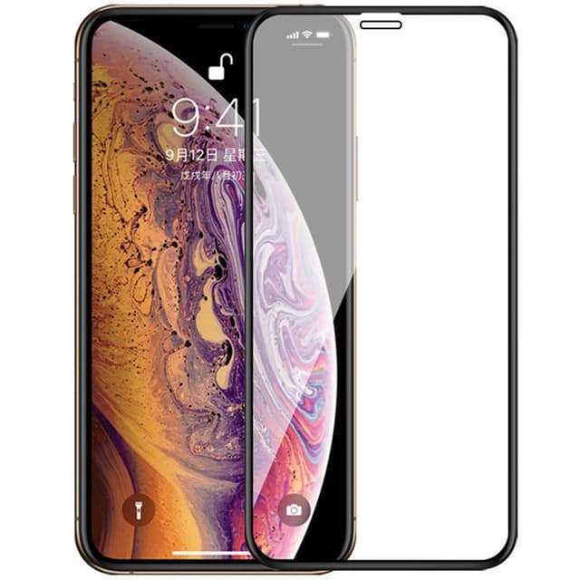 9D Glas Skärmskydd Apple iPhone XS Max (6.5")