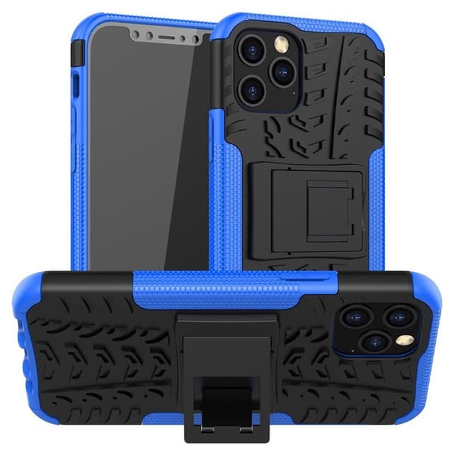 Stødtæt cover med stativ Apple iPhone 12 Pro Max (6.7")  - blå