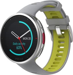 Polar Vantage V2 multisportsklokke M/L (grå/lime)
