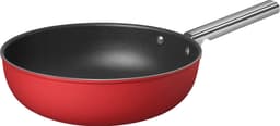 Smeg 50’s Style wok pan 30 cm CKFW3001RDM (röd)