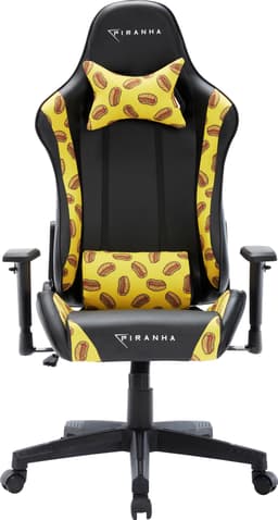 Piranha Bite gamingstol (hot dogs design)