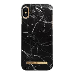 iDeal Fashion deksel for iPhone X (sort marmor)