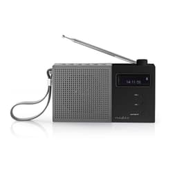 Digital DAB+-radio | 4.5 W | FM | Klocka och alarm | Grå/svart
