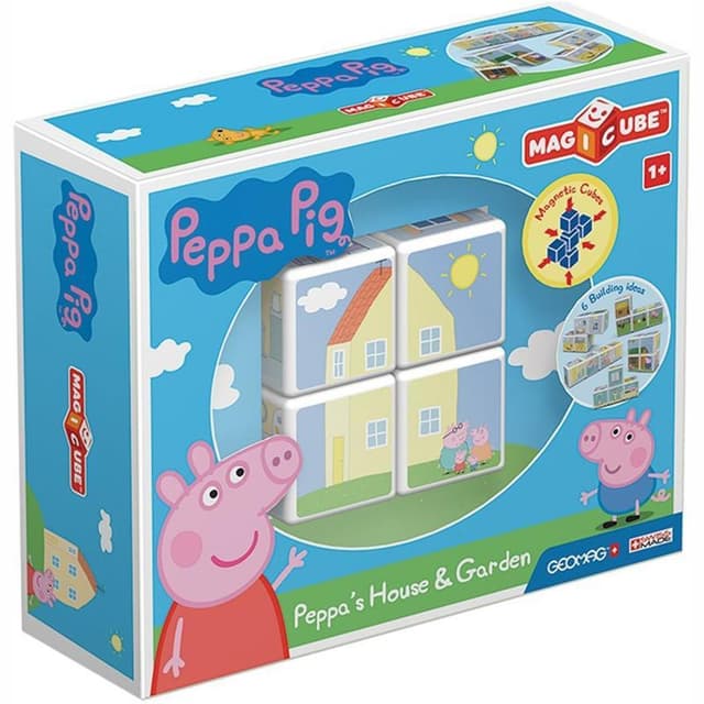 Geomag Magicube Peppas House and Gard
