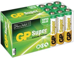 Alkaliparisto AAA 1.5 V Super 24-Laatikko