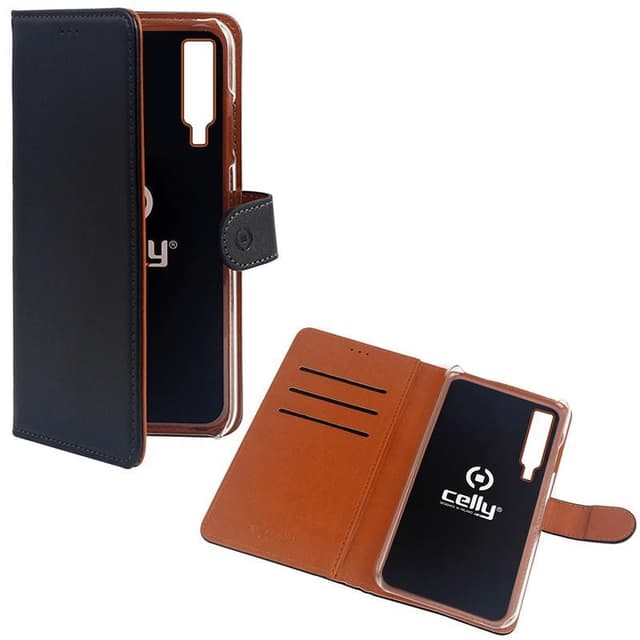 Celly Wallet Case Galaxy A7 2018 Sv