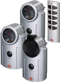 Brennenstuhl Primera-Line, fjernbetjening switches, CEE 7/4-udtag CEE