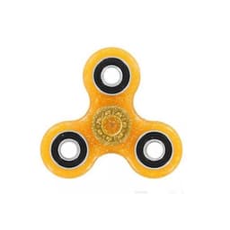Fidget Spinner, Glitter, Orange