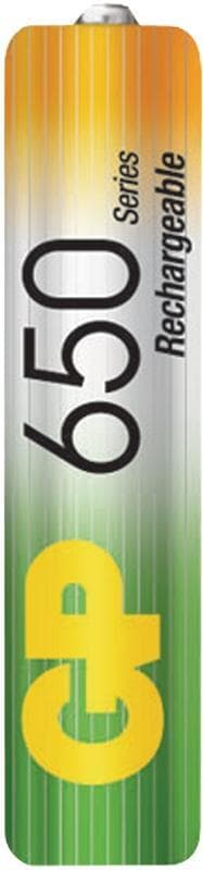 GP NiMH laddningsbart AAA (650mAh), 2-pack (12065AAAHCC2)