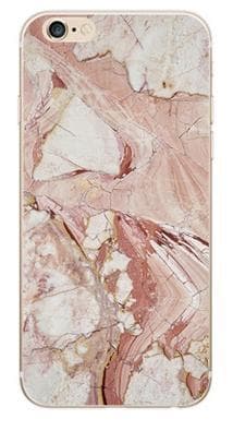 Mjukt TPU skal iPhone X/XS, Marmor Röd