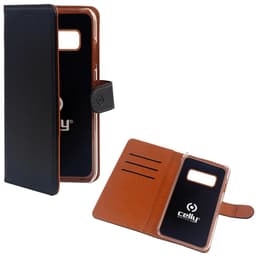 Celly Wallet Case Galaxy S10e, Svart