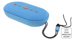 STREETZ vedenkestävä Bluetooth-kaiutin, 2x5W, IPX5, TWS,BT 4.2, sin.
