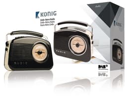 König DAB+ retroradio (HAV-TR900BL)