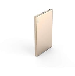 KIT Powerbank Kredittkort 2000mAh Gull
