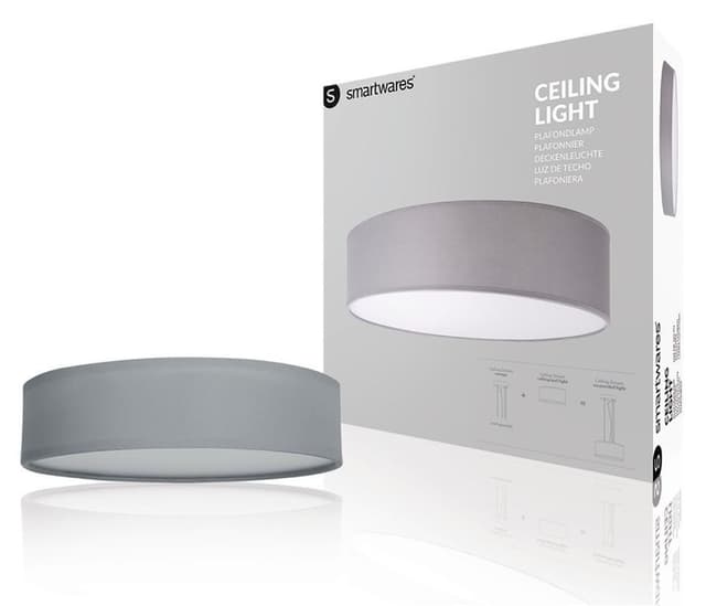 LED Taklampa Grå