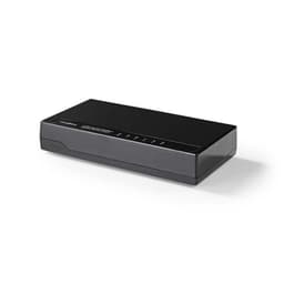 Nettverksswitcher | 5 porter | 1 Gbps | LED-indikatorlampe