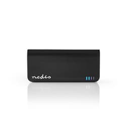 Strømbank | 4000 mAh | 1-USB-A-utgangsport 1.0 A | Mikro USB-inngangsport | Sort