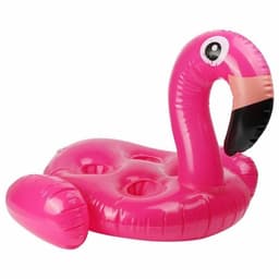 Uppblåsbar Drinkhållare, Flamingo