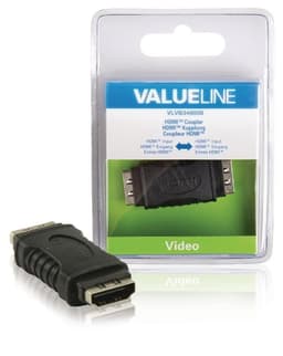 High Speed HDMI Ethernet Sovitin HDMI Naaras - HDMI Naaras Musta
