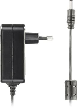 DELTACO strømadapter,100-240V AC 50/60Hz til 5V DC, 3A, 1,5m,svart