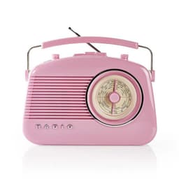 UKW-radio | 4.5 W | Bærehåndtag | Pink