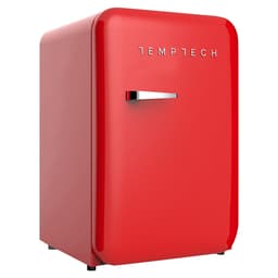 Temptech jääkaappi HRF130RR (punainen)