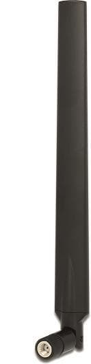 DeLOCK WLAN antenn RP-SMA ha, 3-6 dBi, 2,4/5GHz, rundstrålande, svart (88900)