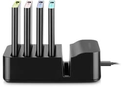 Fyra kompakta powerbanks för hela familjen + laddstation