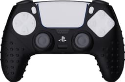 Piranha beskyttende silikondeksel til PS5-kontroller (sort)
