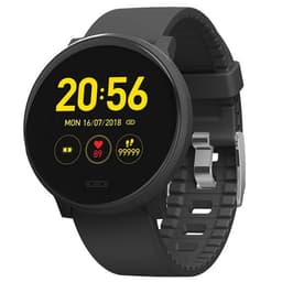Smartwatch med pulsmätare och sömnanalys - Svart